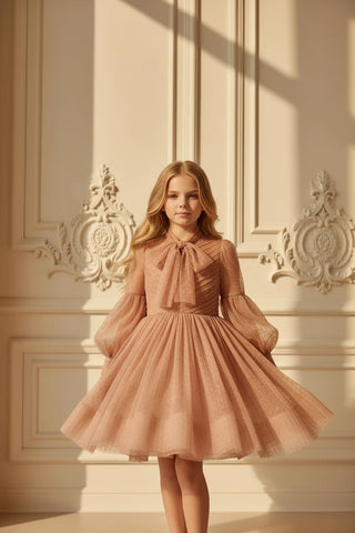 Girls Polka Dot Ruffles
