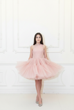 ONE SHOULDER RUFFLE DRESS