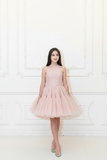 ONE SHOULDER RUFFLE DRESS