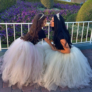 Black tulle skirt mommy and me clearance