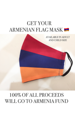 ARMENIA FLAG MASK