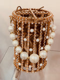 SOLD OUT- Luxury Pearl Cage Bag